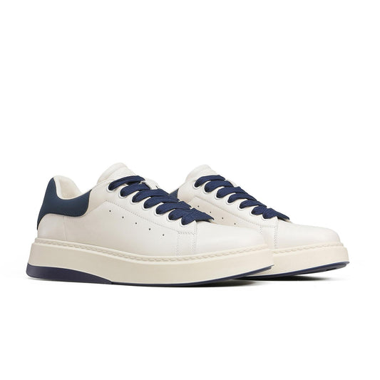DESAI Casual Leatherfleece warm Genuine Leather Sneakers Laces Up Breathable men's non-slip shoes DS2863