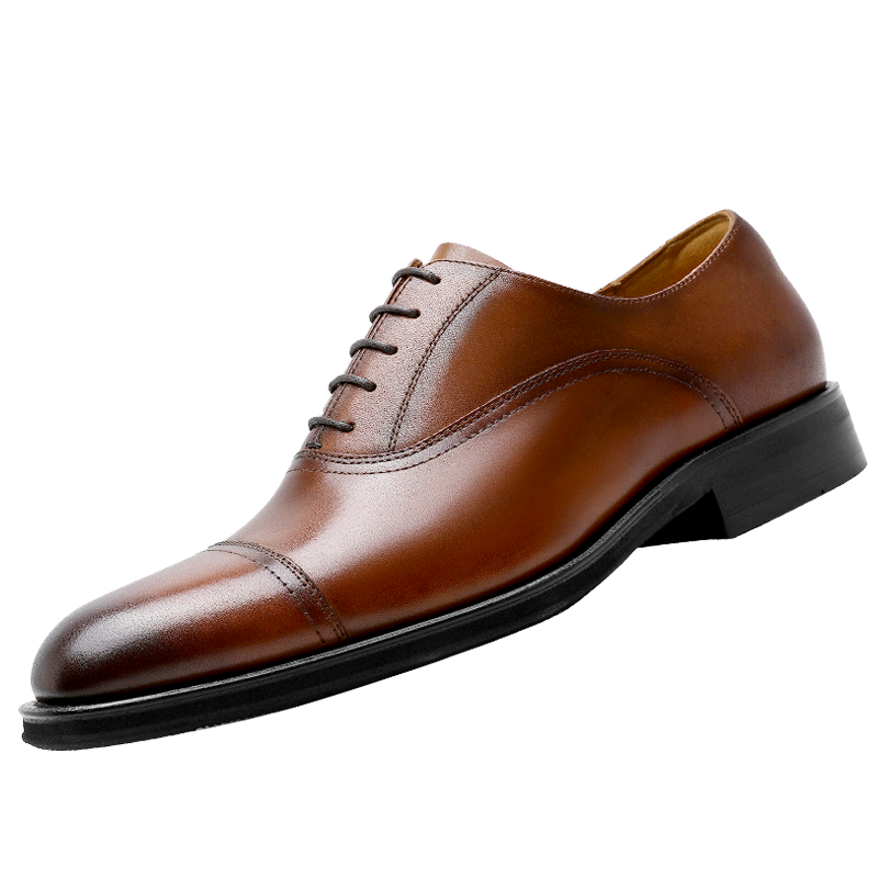 DS92391 New classic men's shoes lace-up gentleman leather shoes custom wedding shoes shoes elegant men's shoes Oxford Black Brown