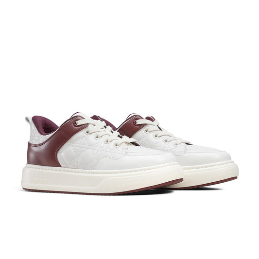 DESAI Slip On Casual Fashion Sneakers Premium Lambskin Fleece Lined Warm Elastic Laces DS35905