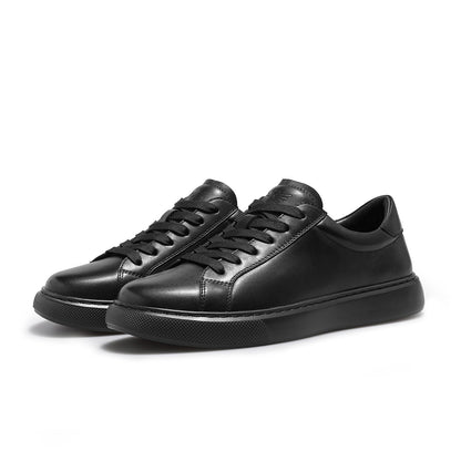 DESAI Laced Casual Sneakers Top Grain Leather Simple Design Slip Resistant Wear Resistant DS30173
