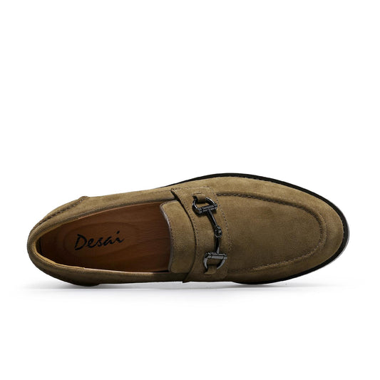 11 DESAI Loafers For Men Genuine Leather Casual Driving Shoes Fashion Work Designer 2024 New Arrival Original