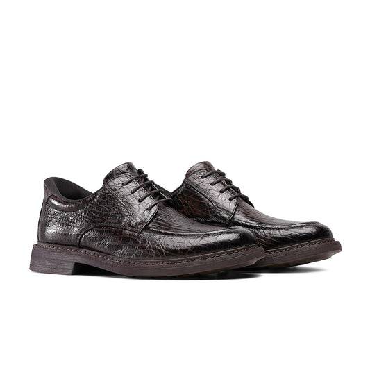 DESAI Genuine Derby Style CasualBusiness Leather Shoes Comfortable Soft with Crack Design DS6510
