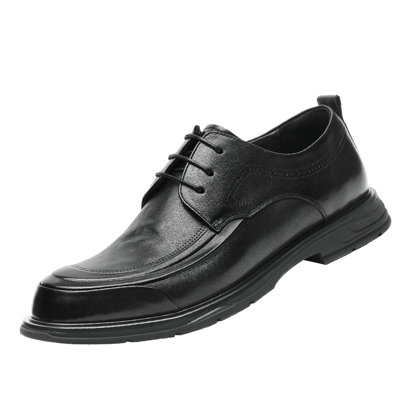 DESAI Business Work Brand Shoes Men Formal Soft Genuine Leather Official Black Shoes Derby New Fashion DS6008