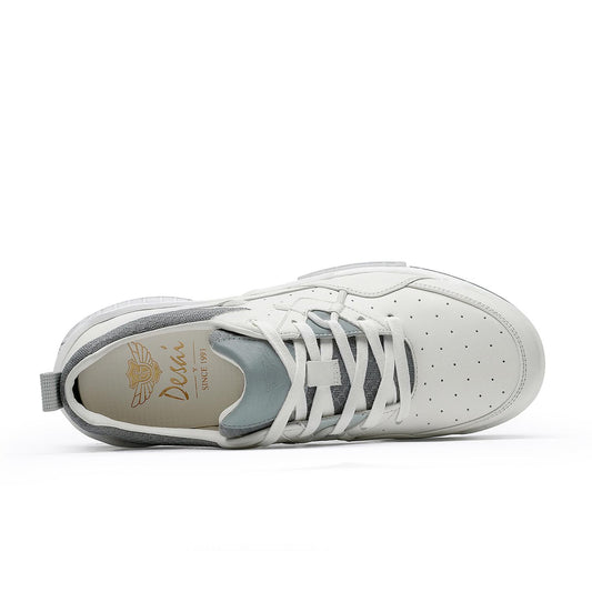 DESAI lightweight increase breathable casual board shoes thick sole running shoes men DS33130