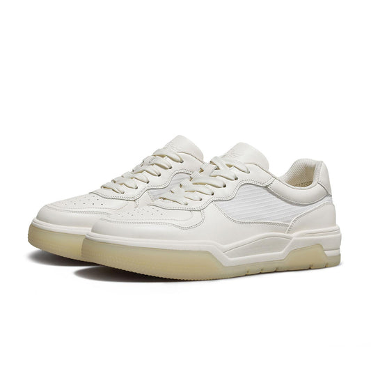 DESAI low-top genuine leather mesh breathable thick sole versatile stylish for commuting casual shoes for men DS30136A