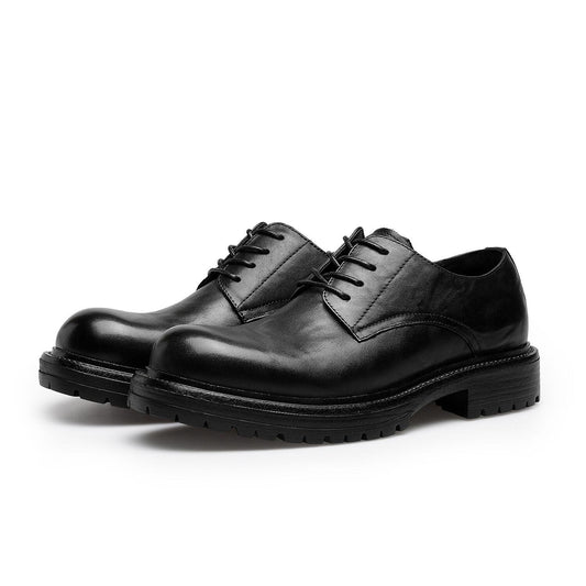 DESAI low-top genuine leather soft sole thick sole versatile trendy vintage casual shoes for men DS6318