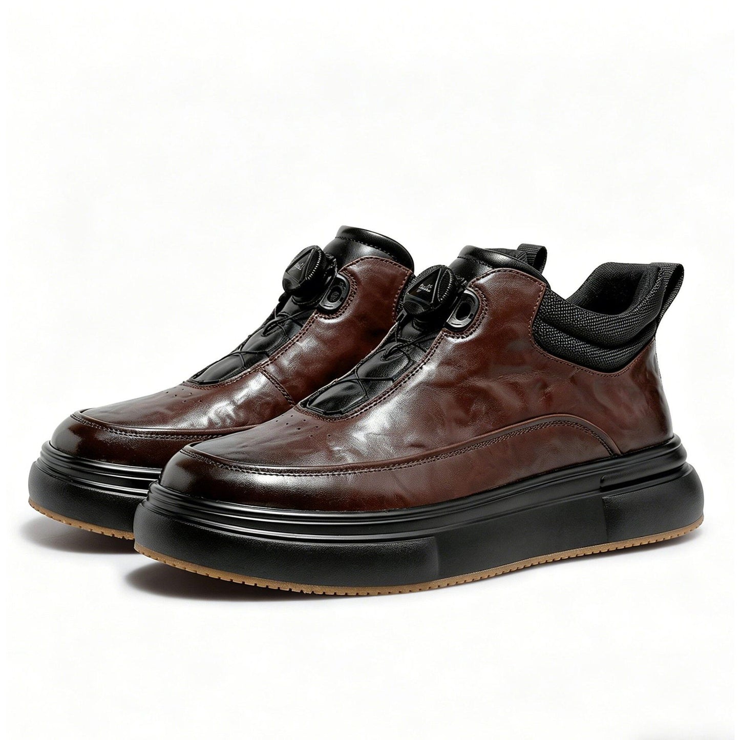 DESAI slip-on shoes low-top genuine leather versatile board shoes for men DS30189H