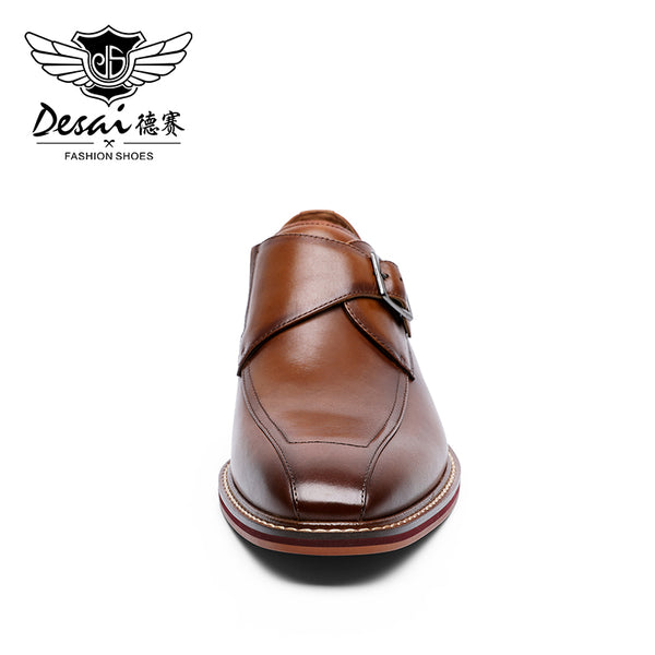 Desai New Men's  Shoes Business Dress Elegant Gentleman Shoes Simple British Style Wedding Shoes DS8678 /71-72