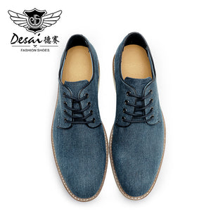 DESAI OS6602 Jenna's shows Business Work Brand Shoes Men Formal Soft Genuine Leather Official For Man Black&Brown Shoes  2022 New Fashion